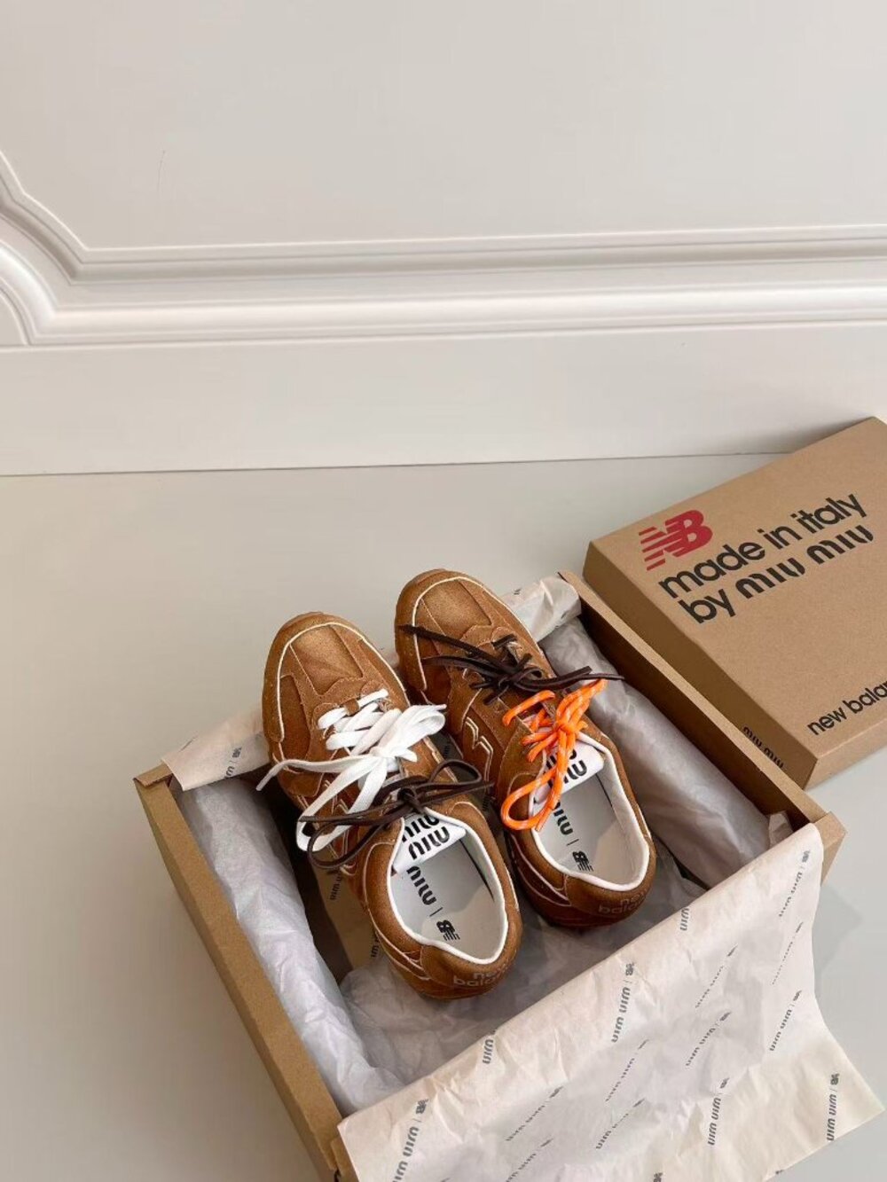 Miu Miu Women's Brown Sneakers